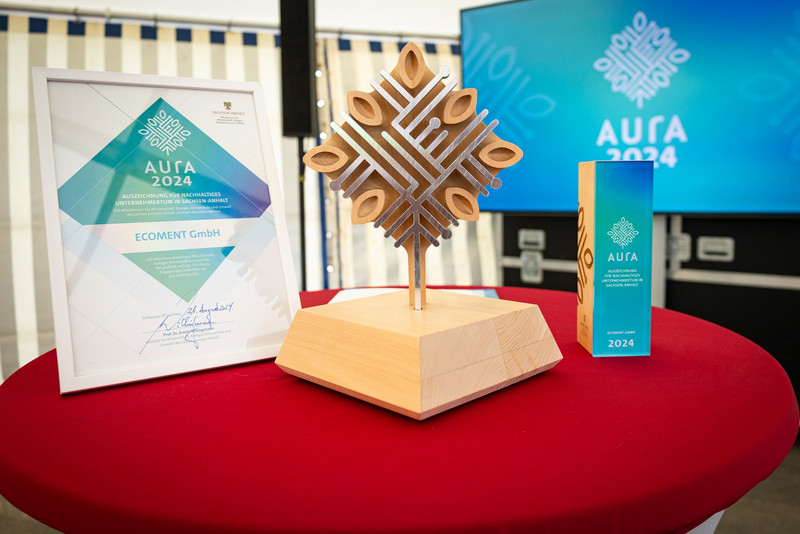 AURA-Award aus nachhaltig produziertem heimischen Holz